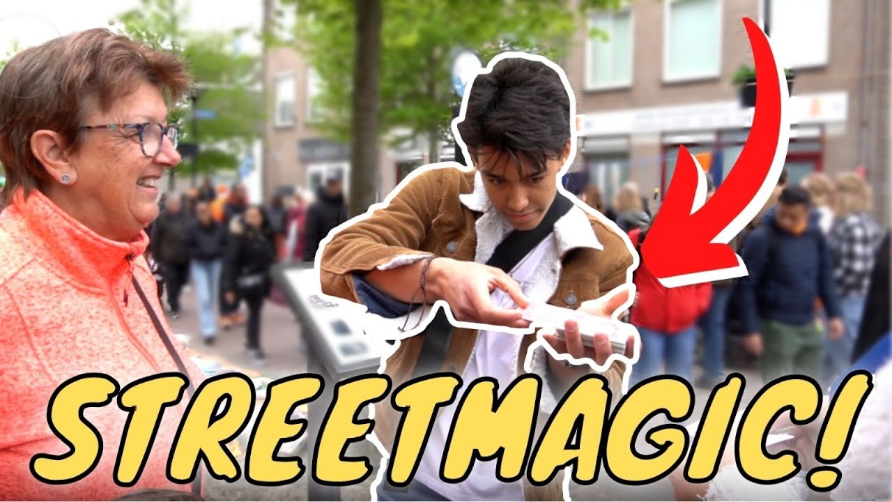 MENSEN VERBAZEN TIJDENS KONINGSDAG!// Streetmagic