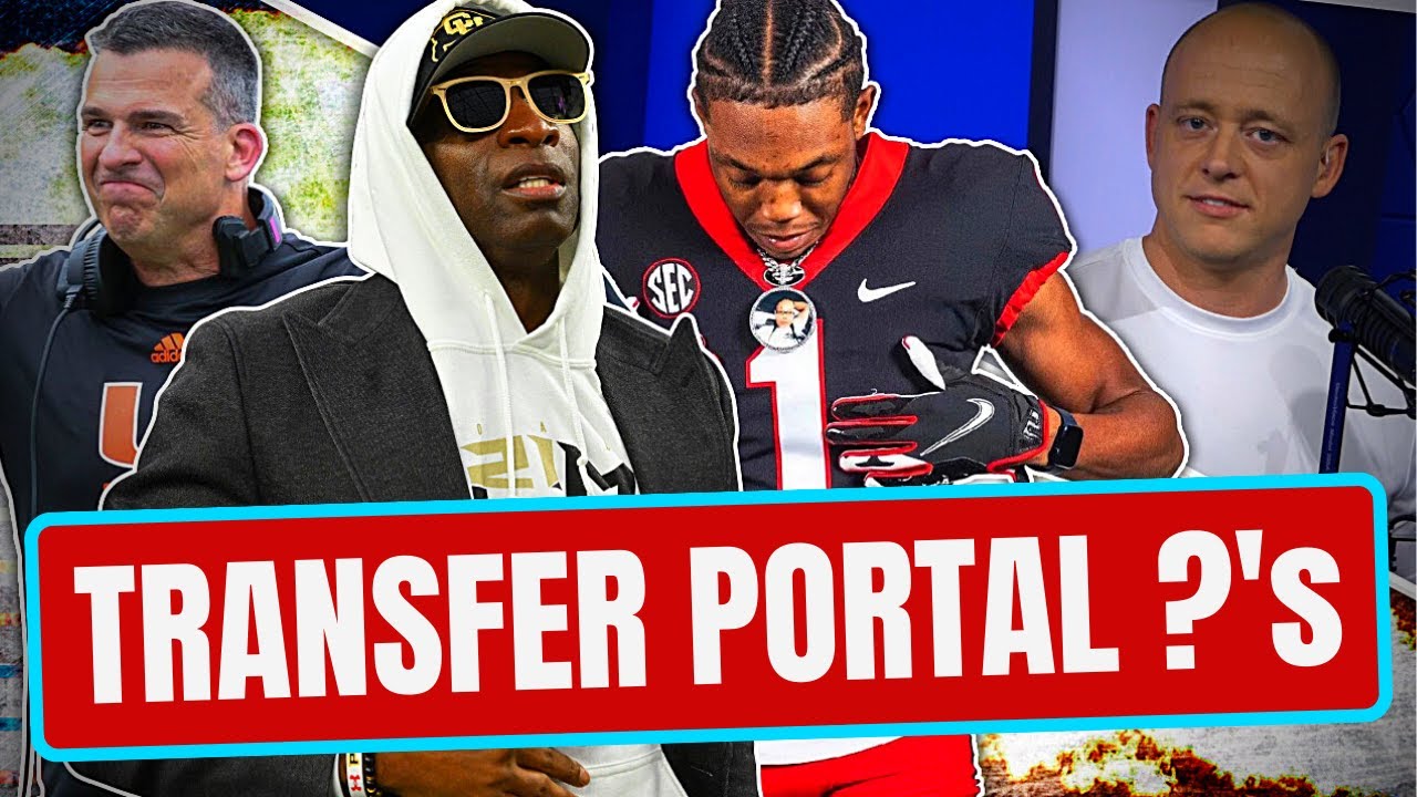 Josh Pate On Transfer Portal Questions - FSU + UGA + Clemson + Miami (Late Kick Cut)