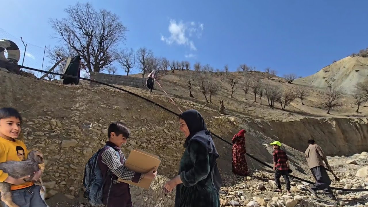 a new beginning in the absence of rain, when the mission was to save the farm from the drought