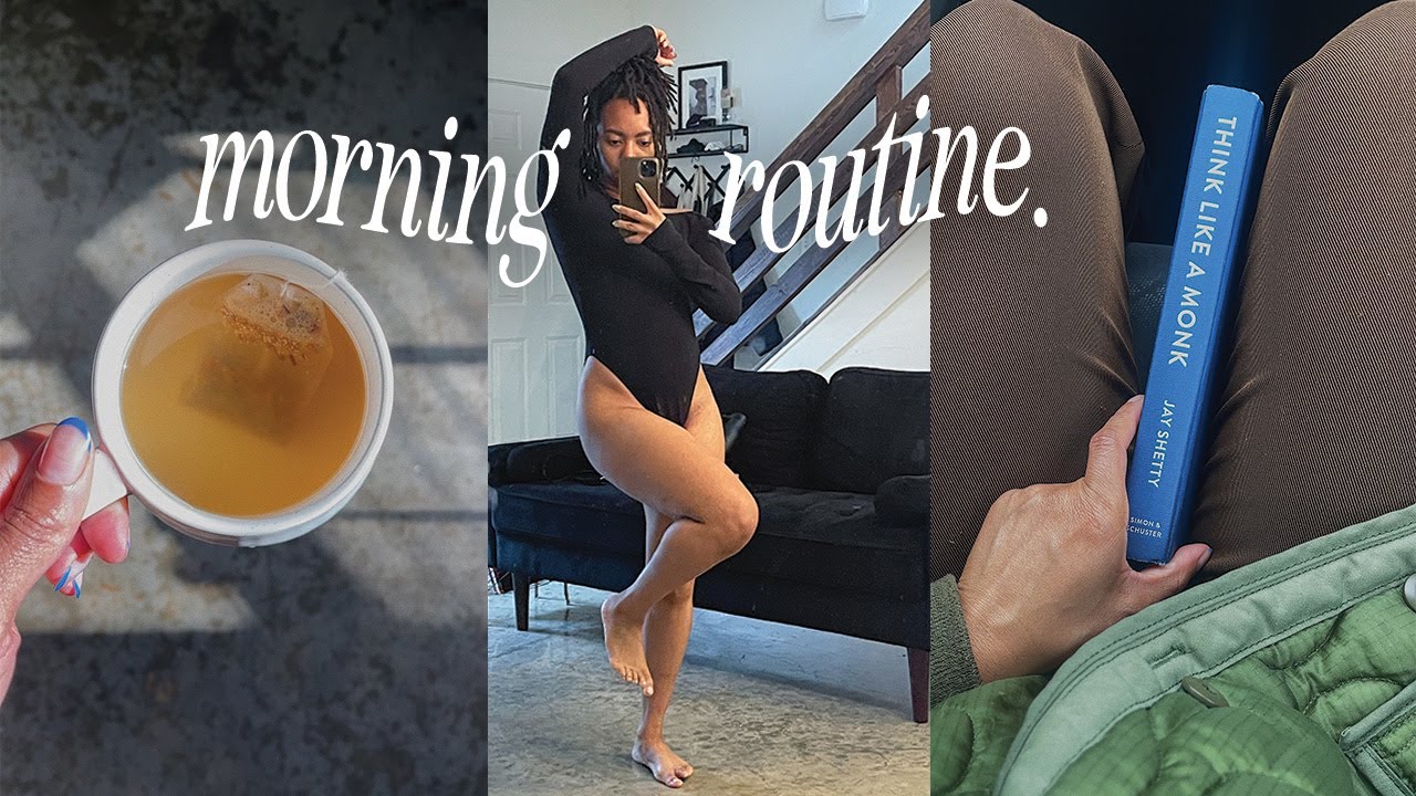 morning routine | avoiding seasonal depression. 🧘🏾