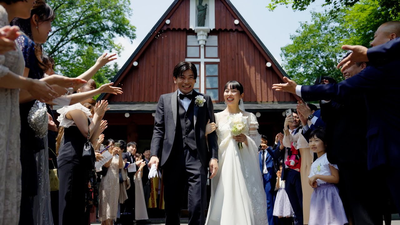 聖パウロカトリック教会での結婚式