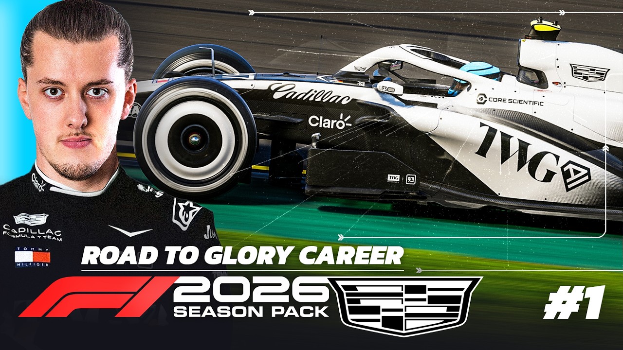 КАРЬЕРА ПИЛОТА ВОЗВРАЩАЕТСЯ! F1 2026 Cadillac: Путь к славе (Часть 1)