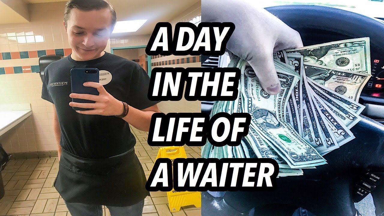 A DAY IN THE LIFE OF A WAITER!!