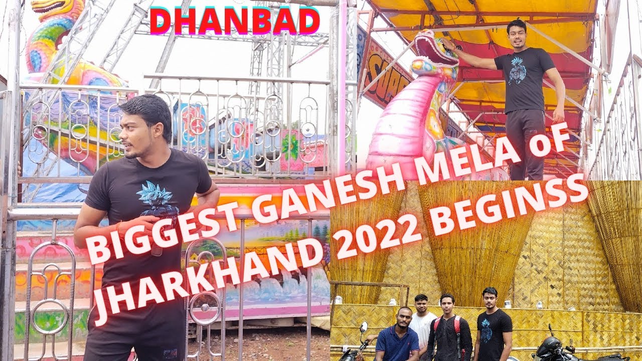BIGGEST GANESH PUJA MELA OF JHARKHAND||DHANBAD 2022||