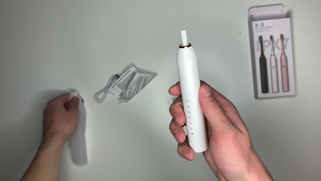 Электрическая зубная щетка Sonic Toothbrush X-3 оптом