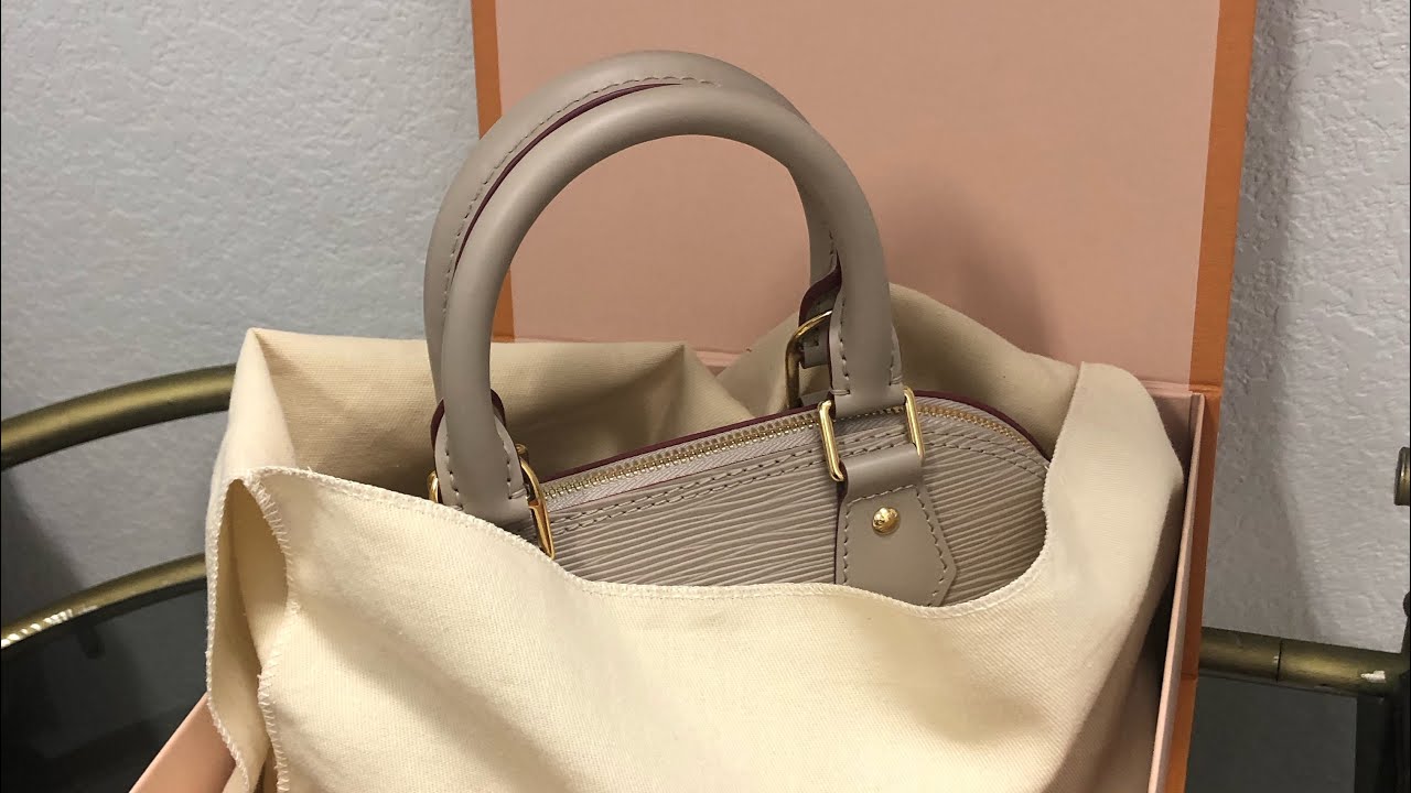 Louis Vuitton FW20 Unboxing | ALMA BB EPI GALET