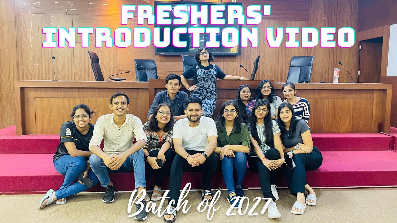 Freshers' Introduction Video - 2022 || Batch of 2027 || SMC