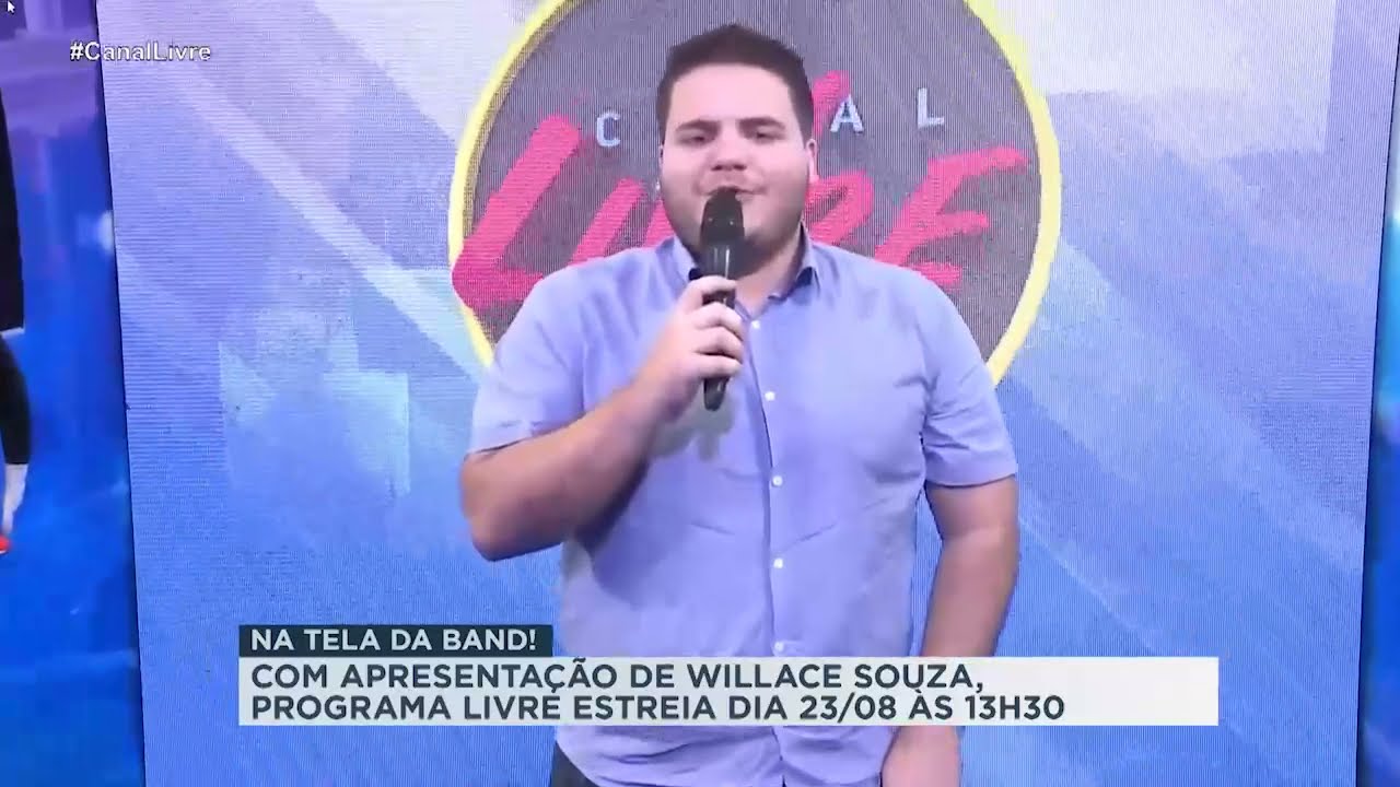Programa Livre com Willace Souza estreia na Band Amazonas dia 23 de agosto às 13h30