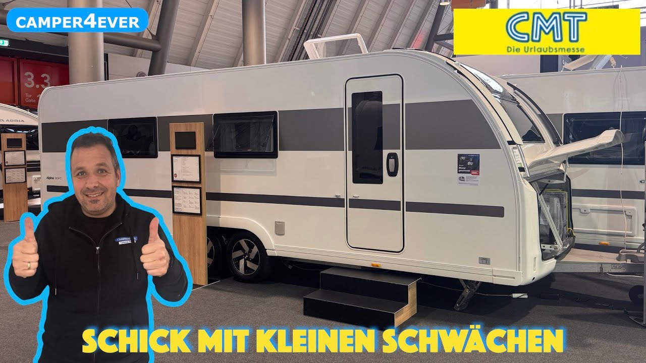 ADRIA Alpina 663 HT: Heckbad, Queensbett, Bugküche und einiges mehr mit Luxus-Ausstattung