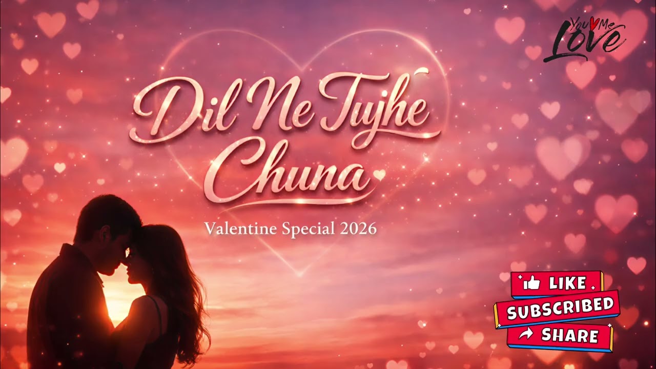 Dil Ne Tujhe Chuna – Valentine Special 2026 | New Hindi Romantic Song 4K