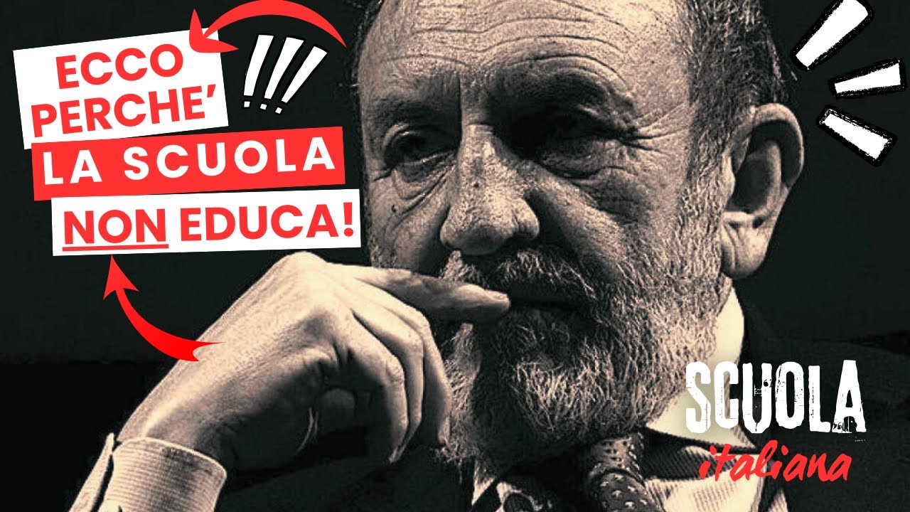 Ecco Perch&eacute; La Scuola Italiana Non Educa I Giovani e Non Istruisce: Umberto Galimberti