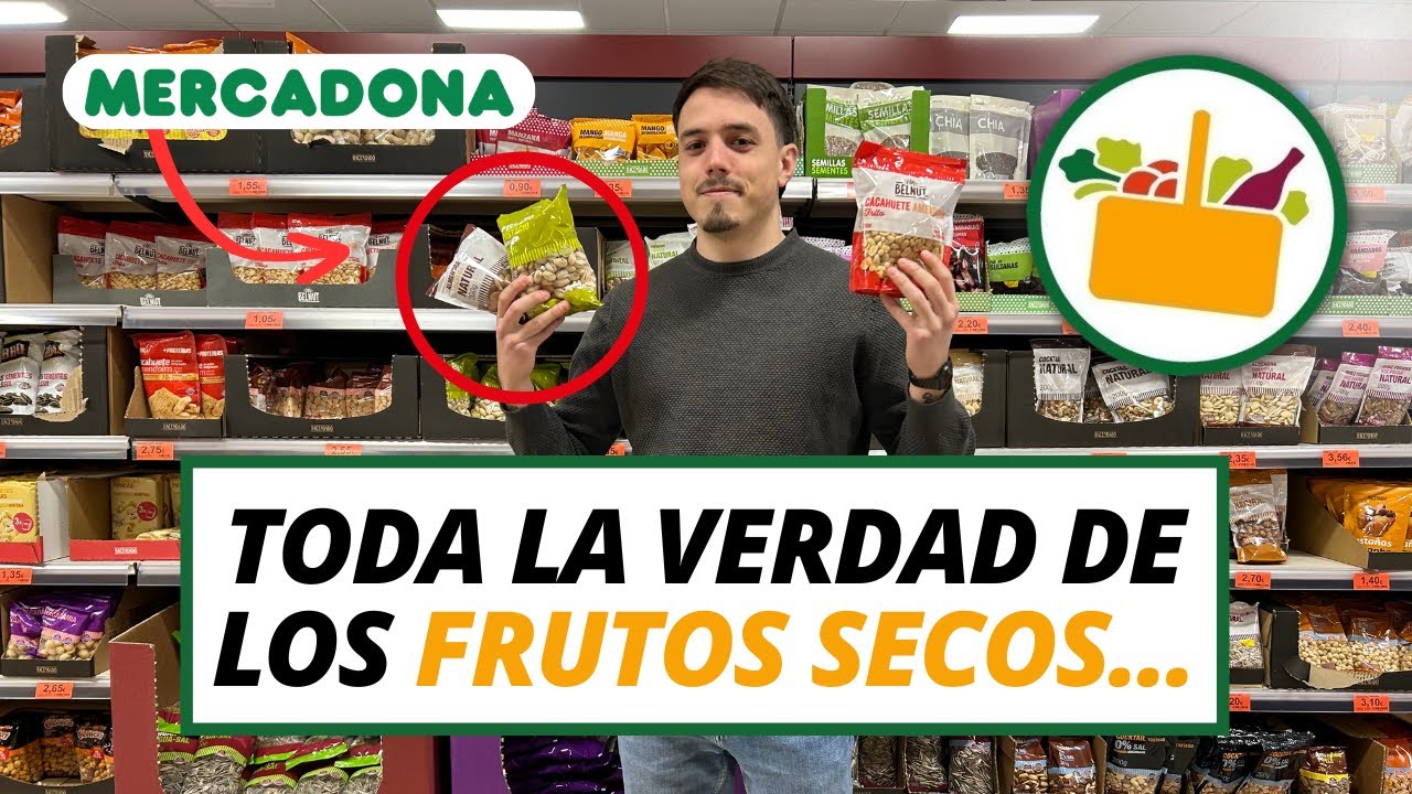 SUPER ANÁLISIS FRUTOS SECOS MERCADONA🥜🔍 - ¿Cuáles son sanos?