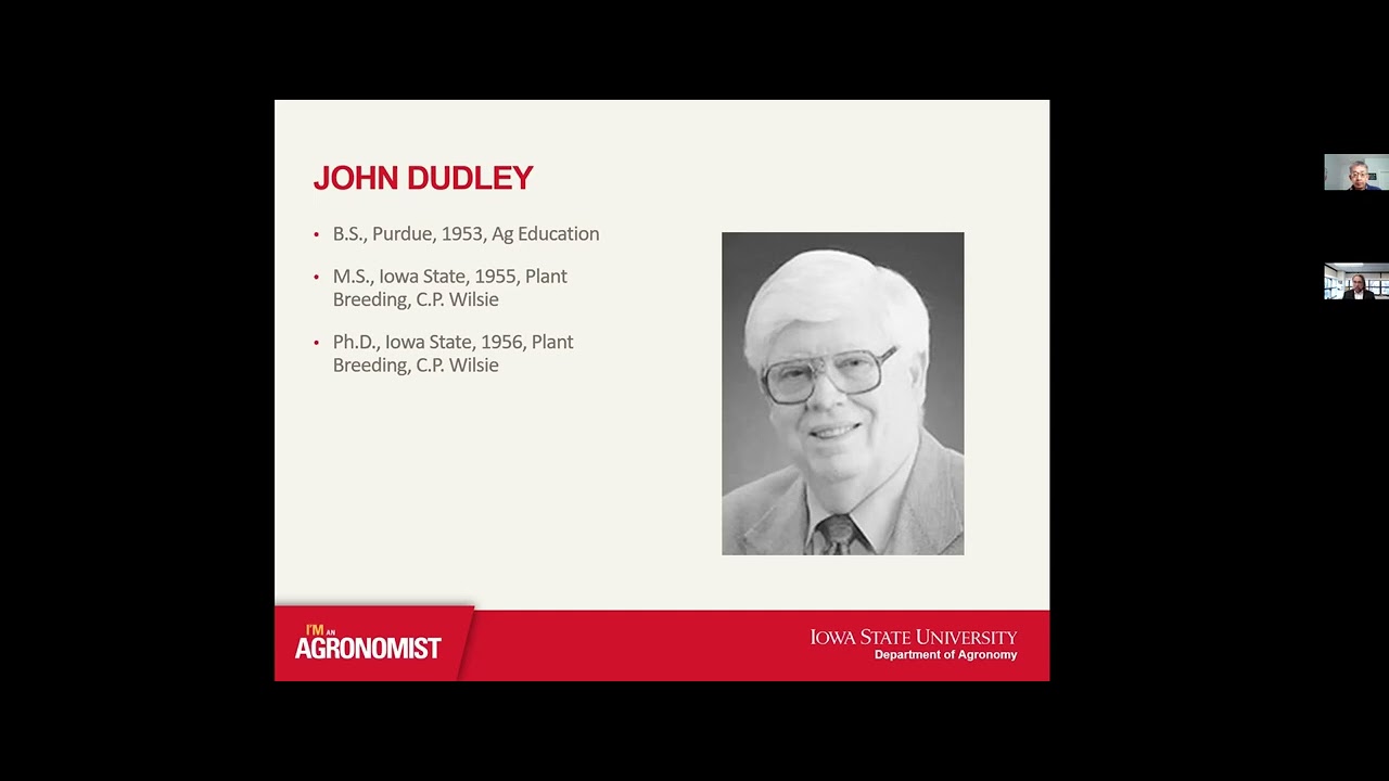 Plant breeding and Agronomy - The past and future
