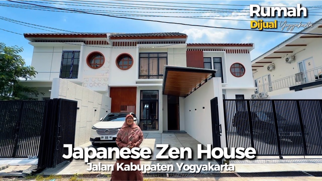 Rumah Mewah Japanese Zen Style Dekat Malioboro & Deretan Kost/Villa – Fully Furnished 2,38 Milyar