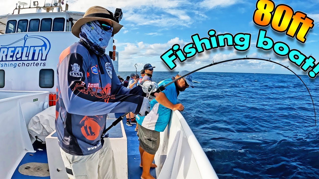 Rough weather? Fish off the mothership instead! (Jigs & Bait)