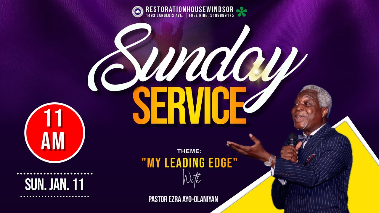 Sunday Sermon || Pastor Dr. Ezra Ayo-Olaniyan