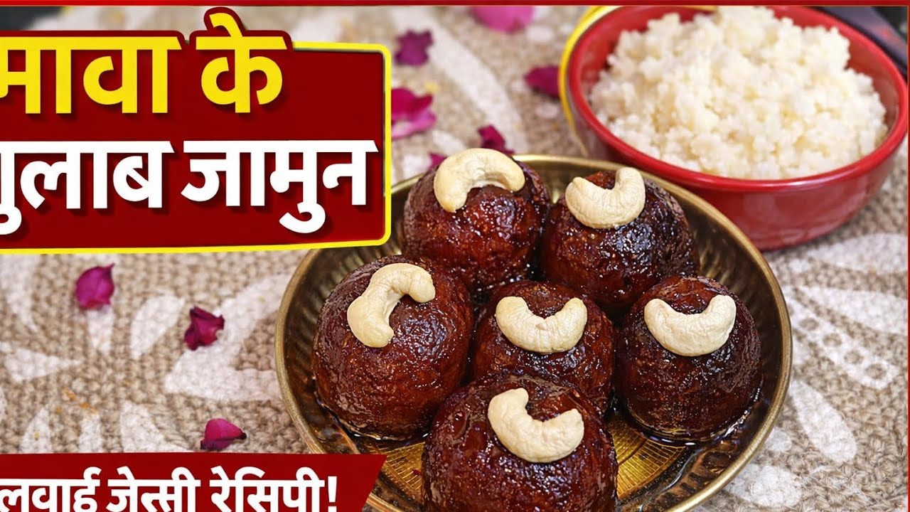 घर पर परफेक्ट गुलाब जामुन बनाने की आसान विधि | Halwai Style Gulab Jamun Recipe