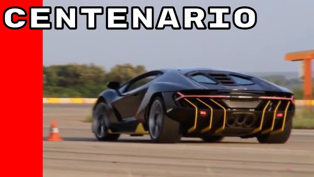 Lamborghini Centenario Media Event At Nardo Technical Center