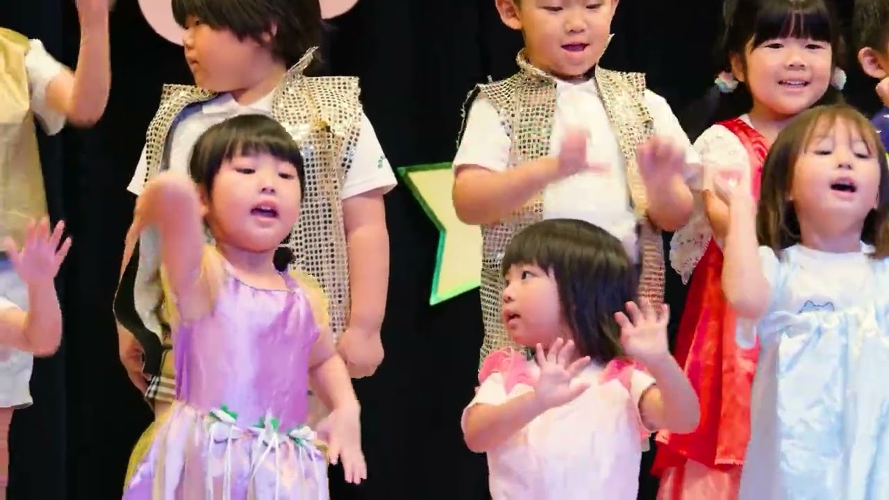 守山幼稚園 年中組歌の発表会