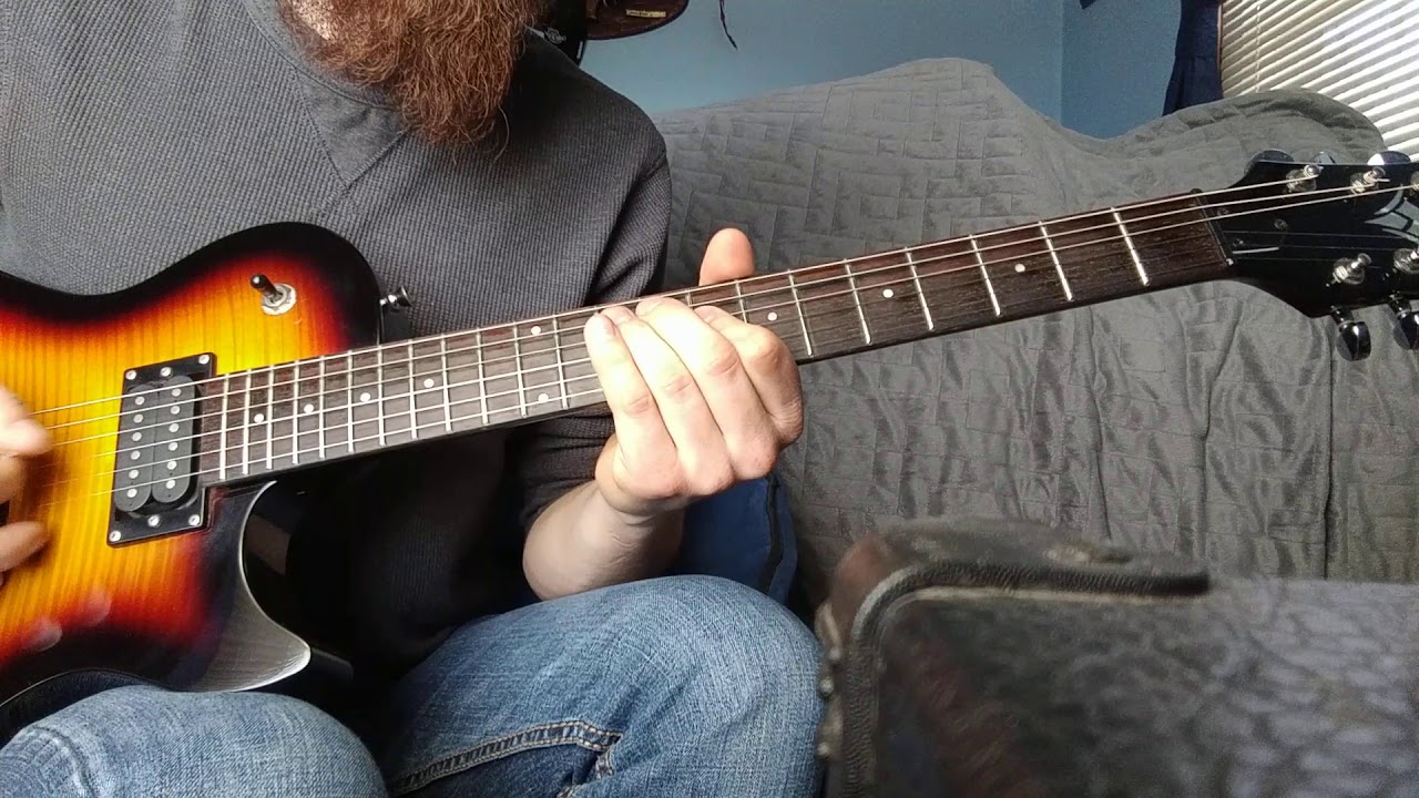 The Sky Is Crying -Gary B.B. Coleman JAM SESSION - Guitar Cover