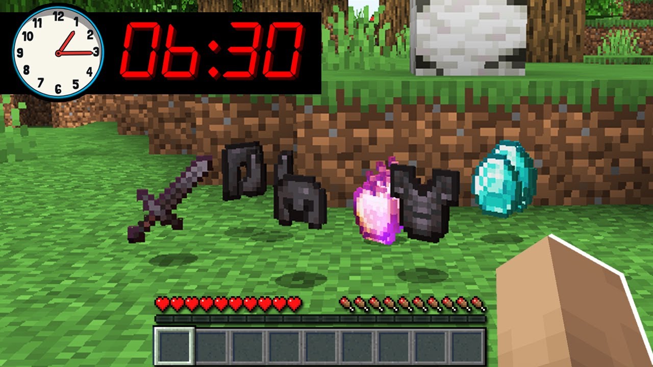 SPEEDRUN DE MINECRAFT ROUBADA!