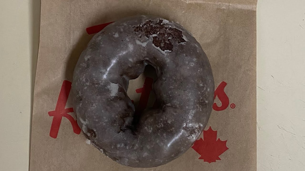 Tim Hortons Chocolate Glazed Donut 🍩