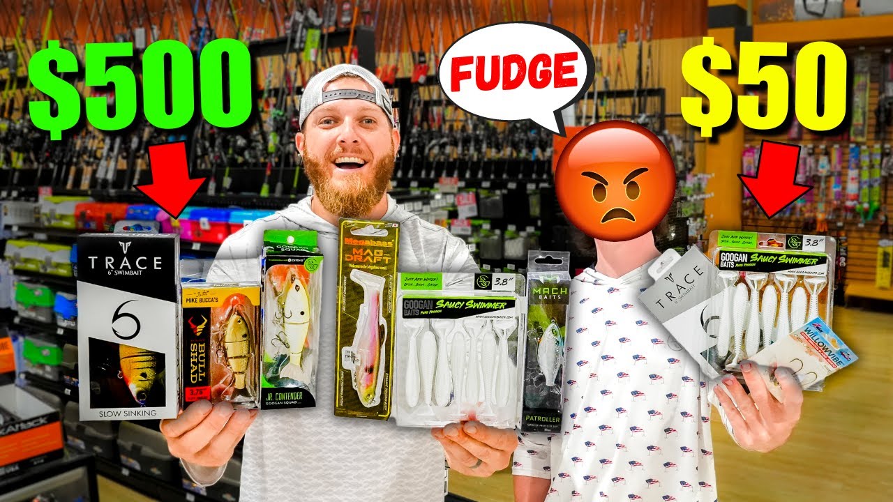 1v1 CHEAP vs EXPENSIVE Swimbait Fishing Challenge (Loser SWIMS Home!!)