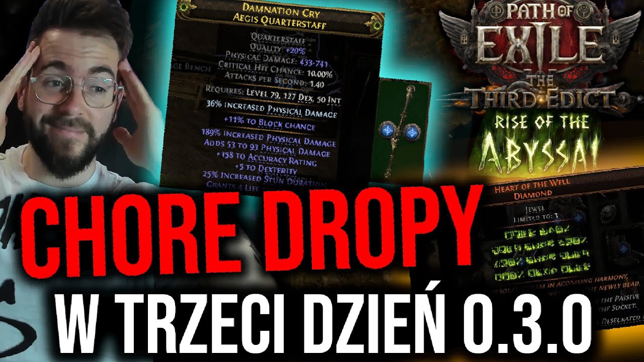 BOSKIE DROPY w Path of Exile 2 | Jak używać Divine na itemie? Unikatowe Supporty i JEWEL w 0.3.0