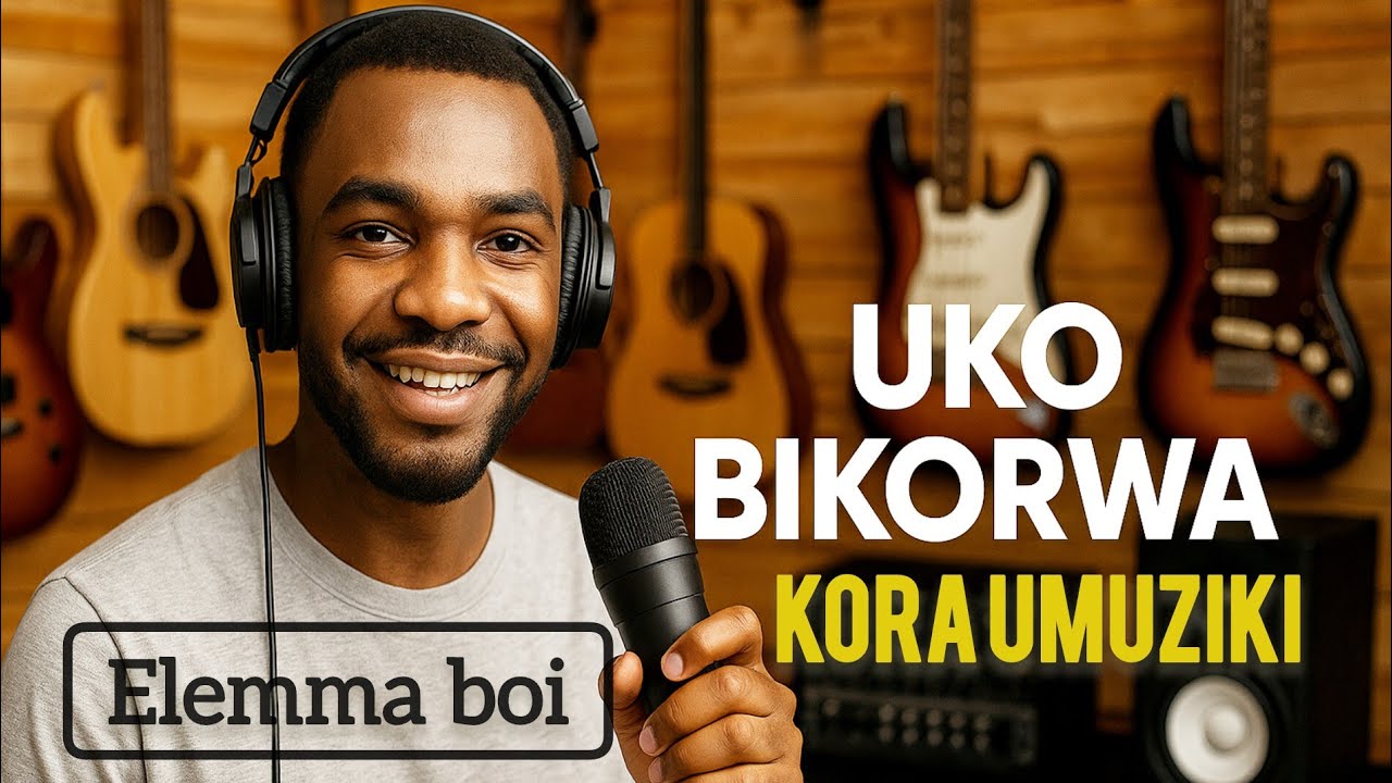 Uko wakikorera umuziki nka element eleeeh wibereye iwawe murugo use  FL studio