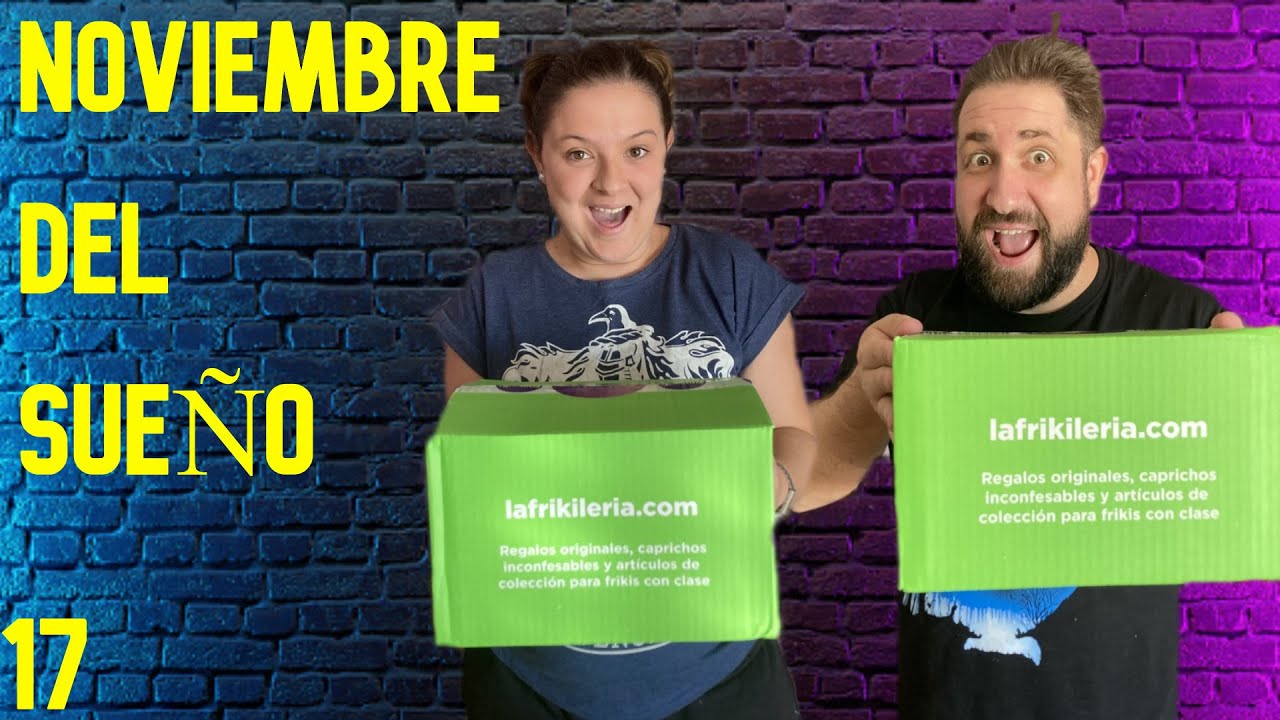ASMR - NOVIEMBRE del SUEÑO - UNBOKING CAJA SORPRESA de la FRIKILERIA #17
