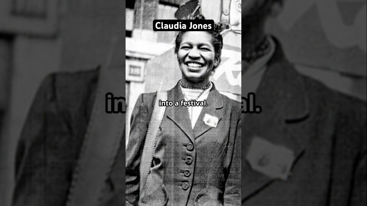 Claudia Jones: The Black Woman Who Founded Notting Hill Carnival #womenshistorymonth #facts #history