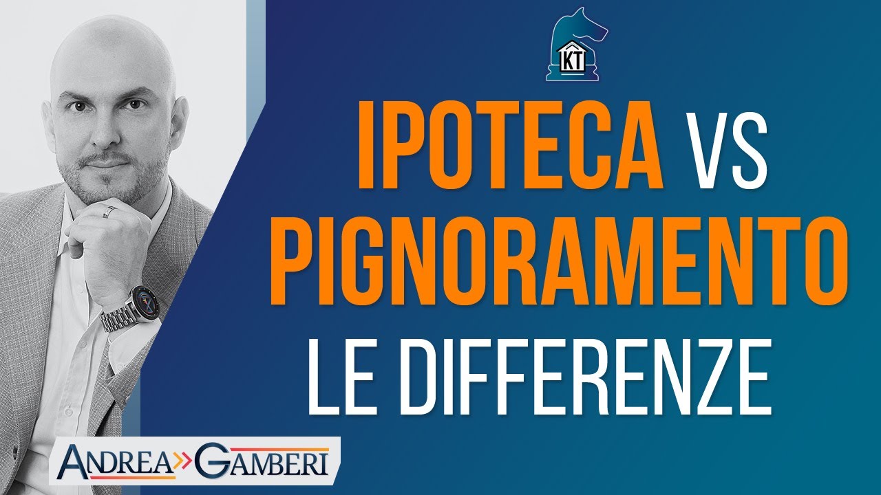 Ipoteca VS pignoramento: che differenze ci sono?