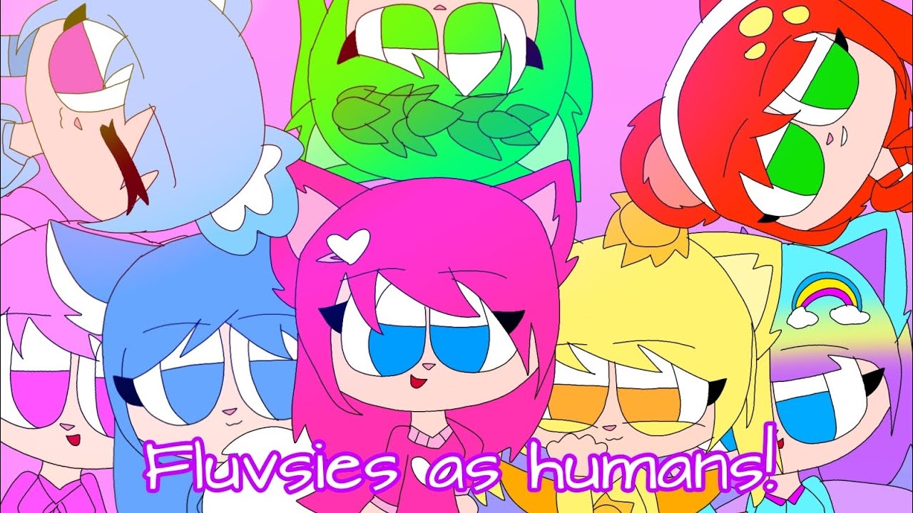 Fluvsies as humans sing fly away 💖