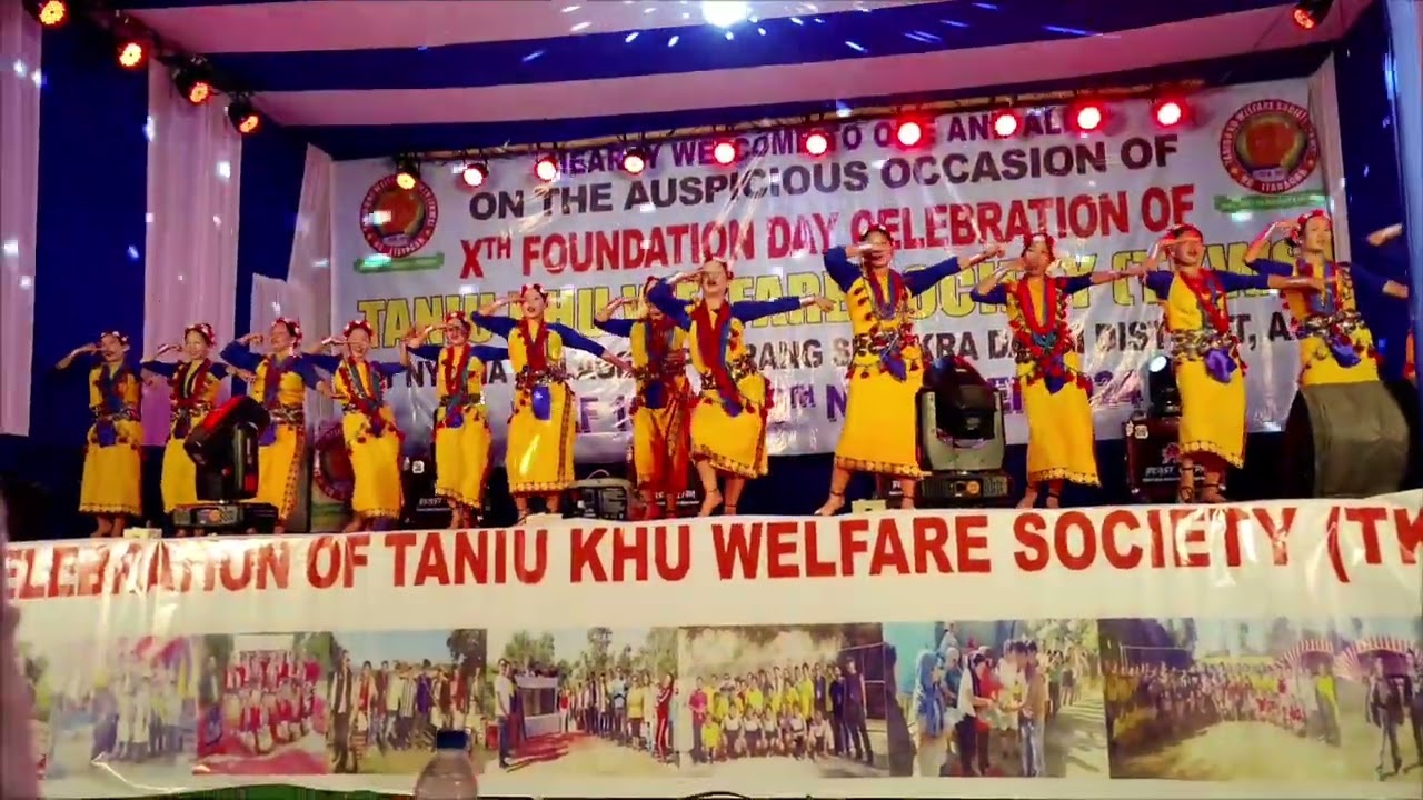 X Tanui foundation day Pipsorang # Hange ngage henja si nishi dance video