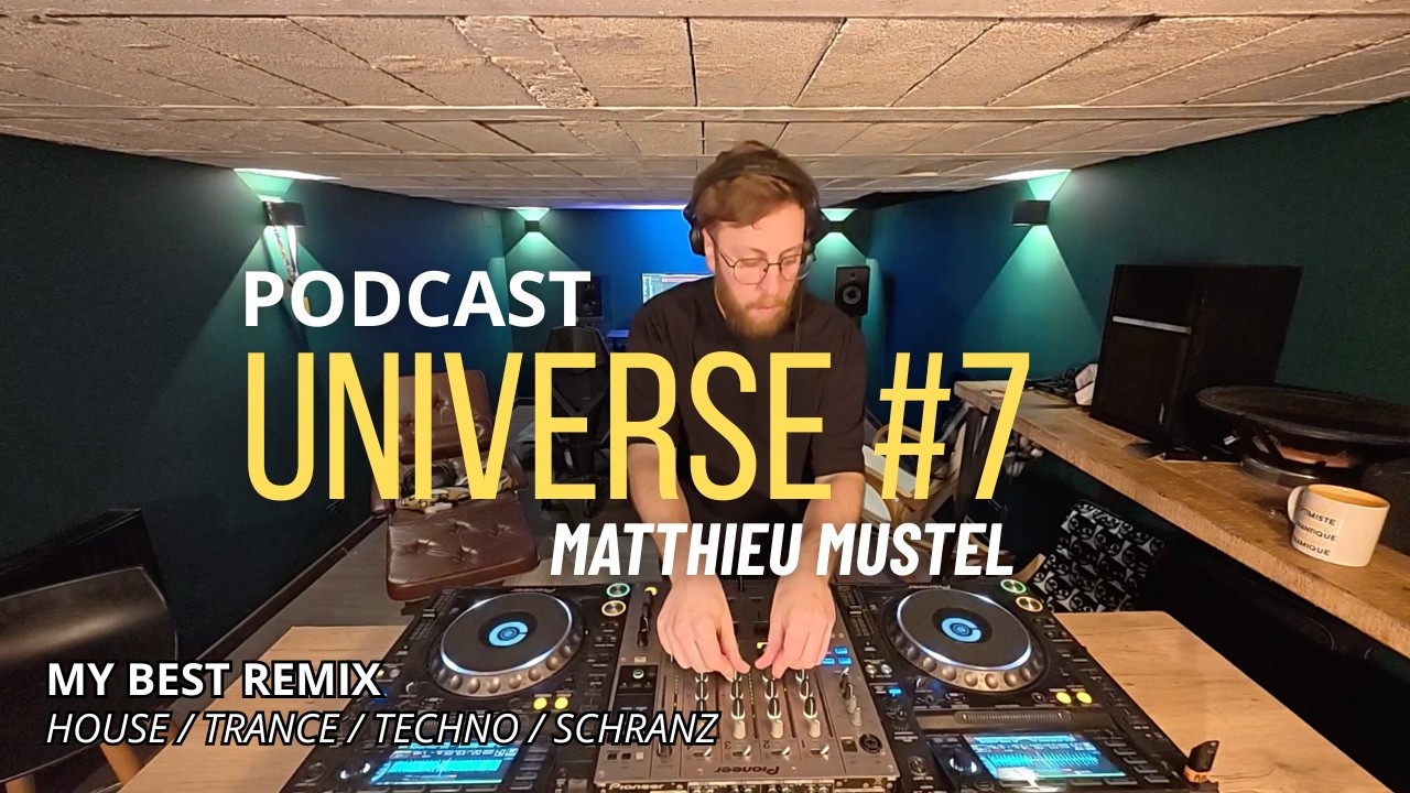DJ SET UNIVERSE #7 - Mes Meilleurs remix House, Techno, Trance, Schranz #djset #techno #trance