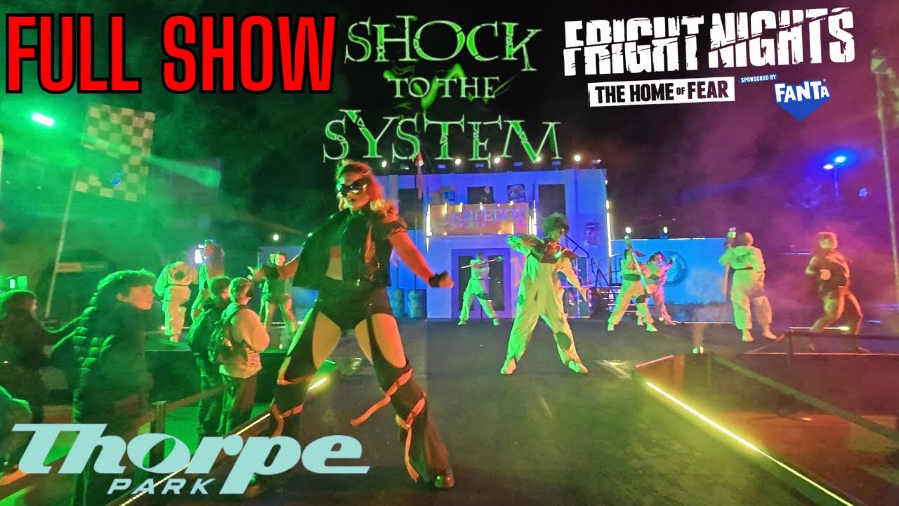 Кампус Существа — Шок для системы. ПОЛНОЕ ШОУ 4K | Thorpe Park Fright Nights 2025