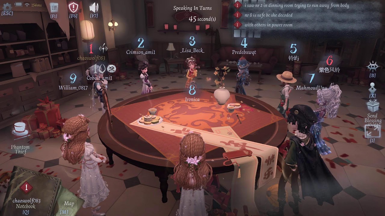Identity V livestream