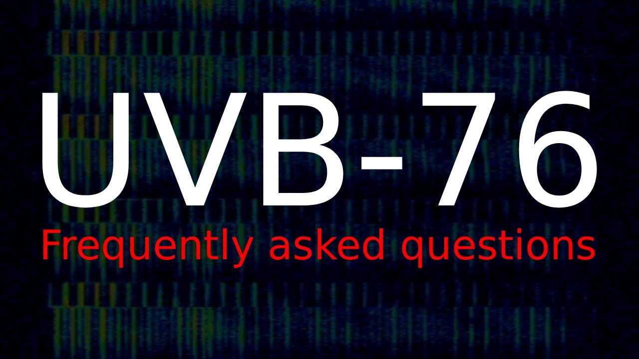 The buzzer (UVB-76) Frequently asked questions