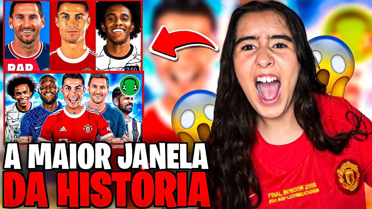 REACT ♫ A MAIOR JANELA DE TRANSFERÊNCIAS DA HISTÓRIA/ ♫ RIMANDO AS TRANSFERÊNCIAS DA TEMPORADA