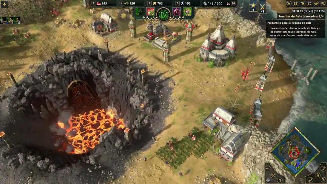 age of mythology retold campaña de los titanes parte 12 60 fps español 1440p