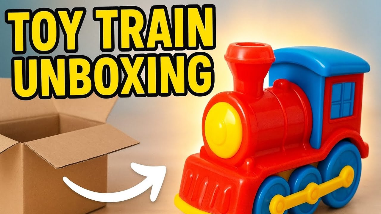 Toy Train Unboxing 🔥 | Kids Toy Review | Colorful Train Toy