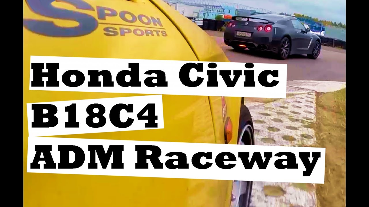 Honda Civic b18c4 Track day - отвалившийся движок, диностенд и погоня за GT-R с новой мкпп