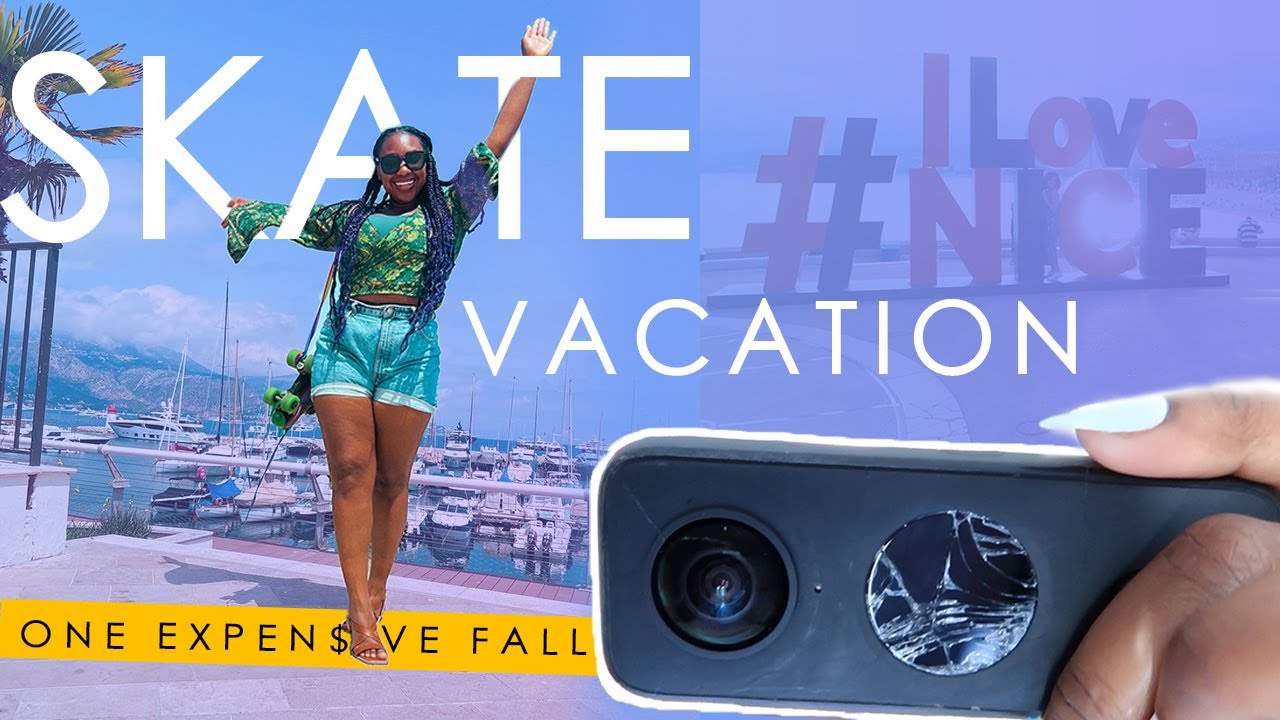 Why Skating in Nice is a MUST for Roller Skate Lovers! 🛼 - Broke my expensive camera :(