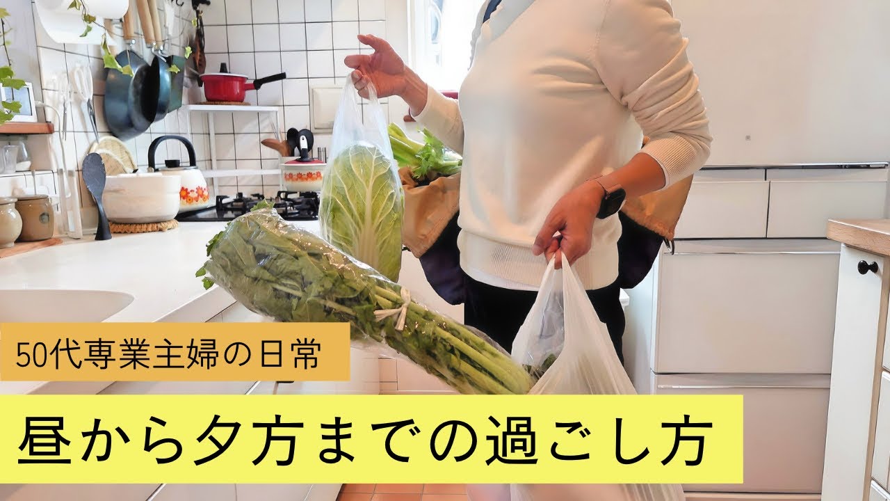 暮らしのvlog / 50代専業主婦の日常 / 午後の過ごし方 / 主婦の昼ごはん / トイプードル多頭飼い / 家事ルーティン