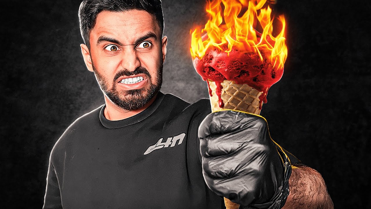 تحدي الايسكريم الحار مع اعضاء باور 🌶️🔥