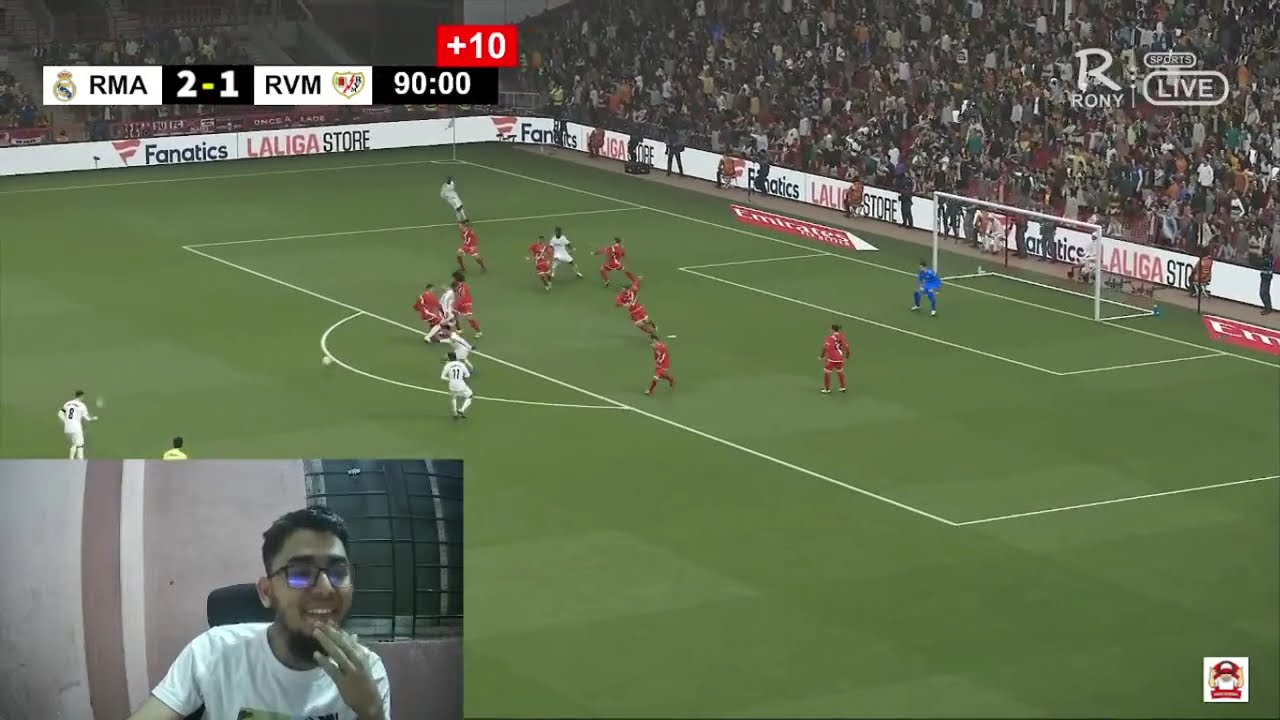 🔴LIVE : Real Madrid vs Rayo Vallecano | La Liga 2025/26 | Full Match Streaming | PES 21 Simulation