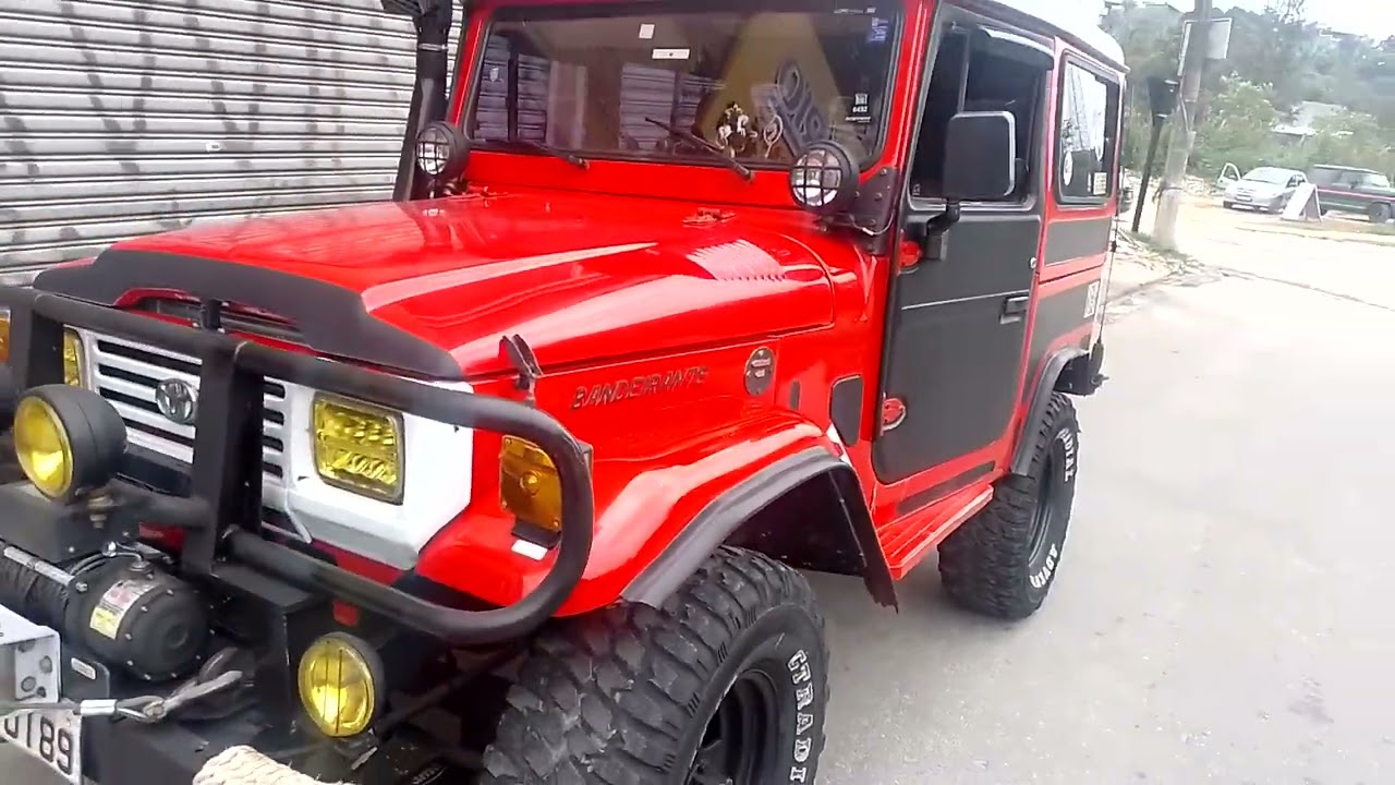 TOYOTA BANDEIRANTE 4X4  TURBO  DIESEL 1995