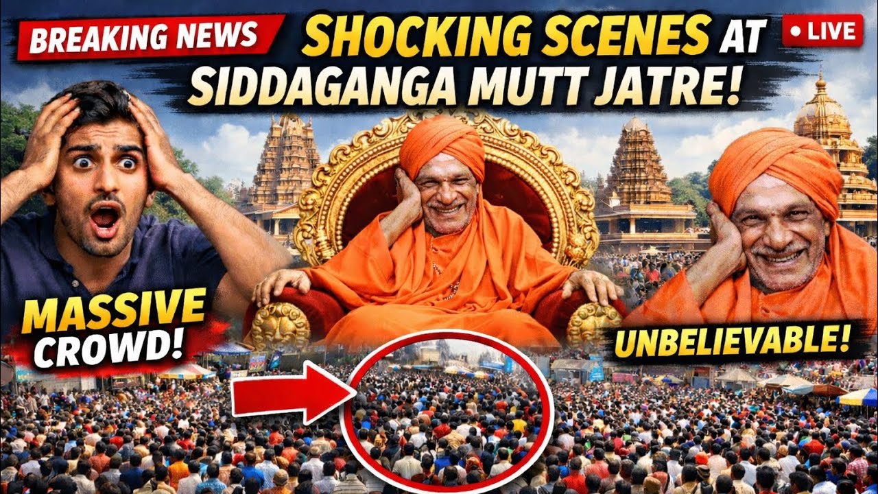 Shree Siddagangaa Mutt jatre 🔥💥\\ in nama tumkur #kannada #tumkur