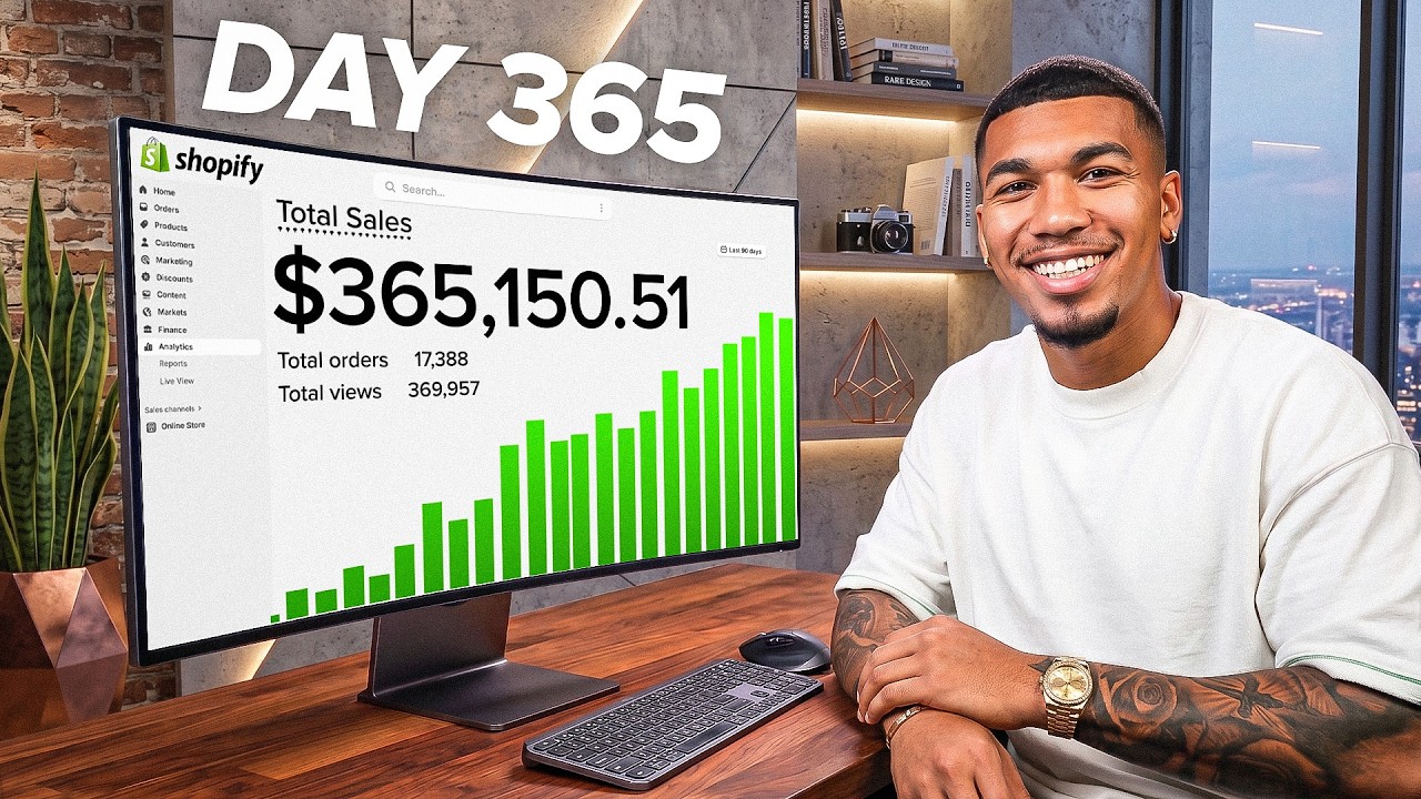 Я занимался дропшиппингом на Shopify 365 дней (реальные результаты)