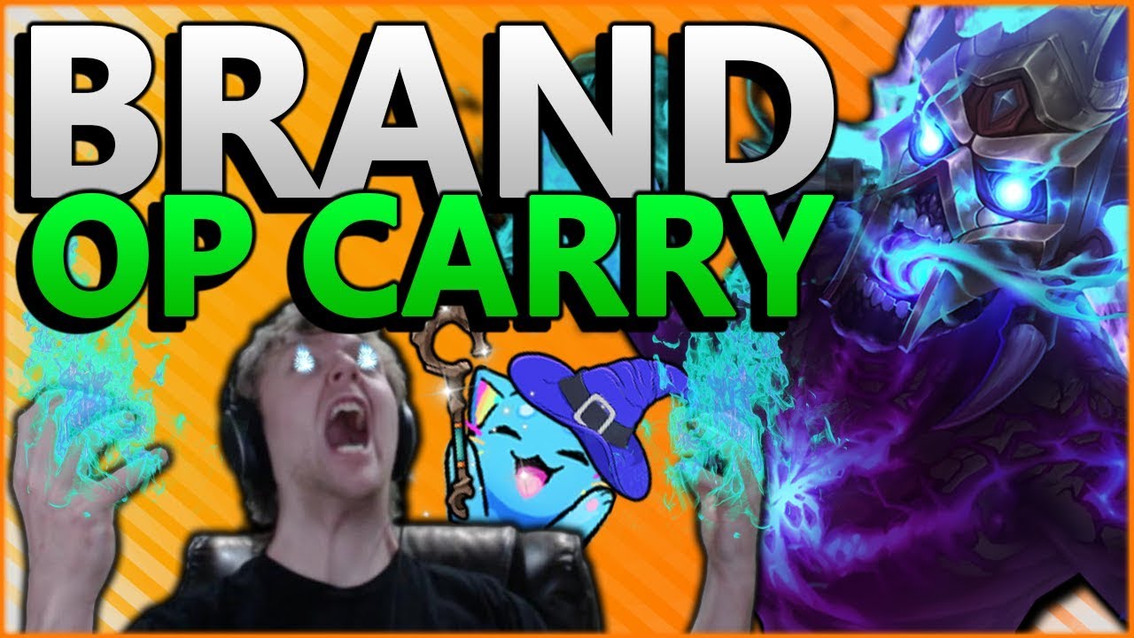 GET YOUR LP WHILE IT'S HOT! BRAND IS BEST BOT LANE CARRY IN PATCH 8.12 - League of Legends